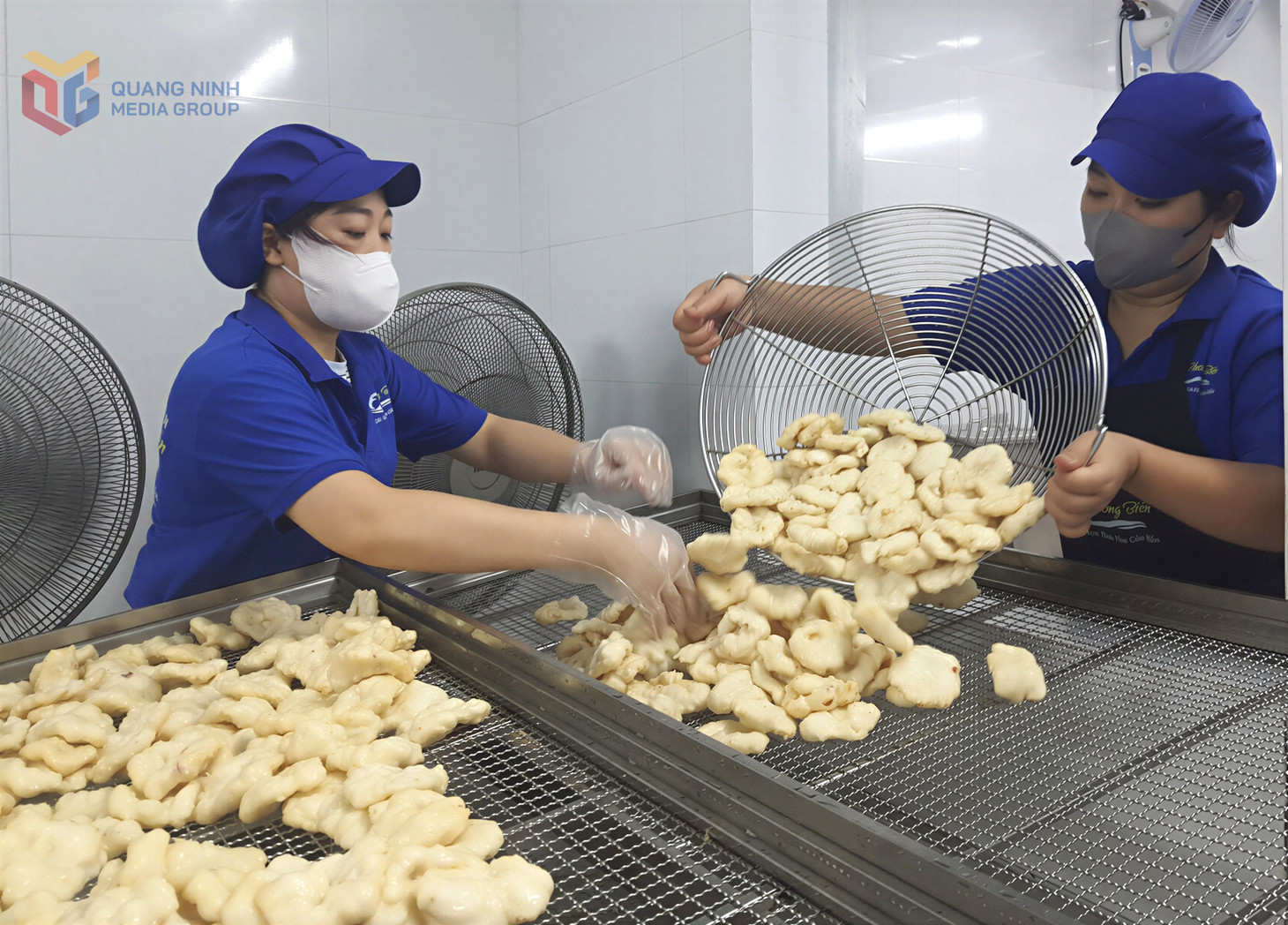 Chế biến chả mực ở Công ty TNHH Chế biến thuỷ sản Hương Biển. 20260508-085805-1.jpg
