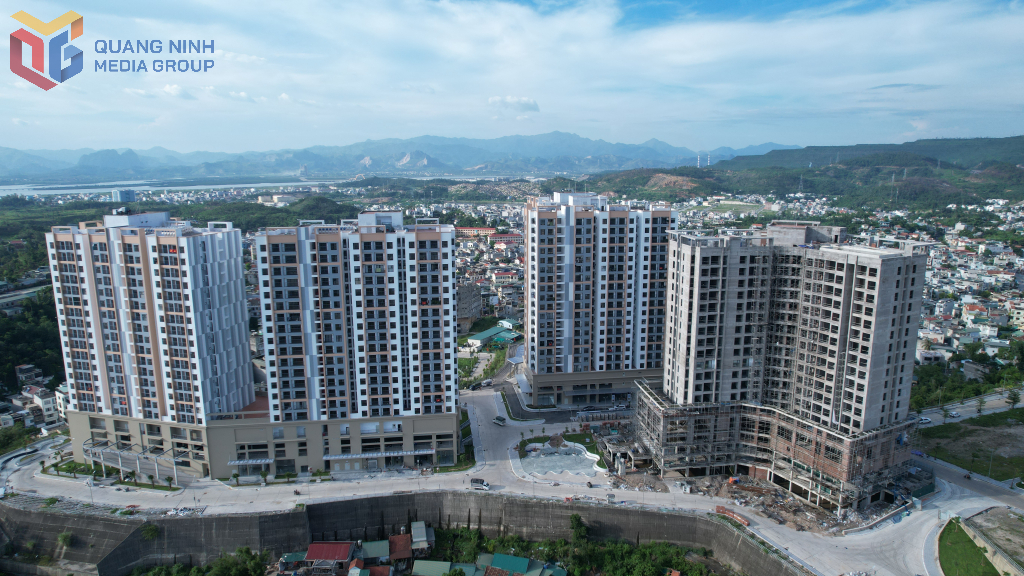 nhìn từ trên cao.