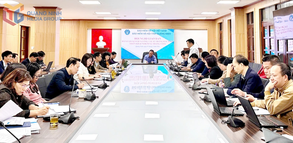 BHXH tỉnh tổ chức họp giao ban đánh giá kết quả công tác 2 tháng đầu năm, triển khai nhiệm vụ tháng 3/2026.