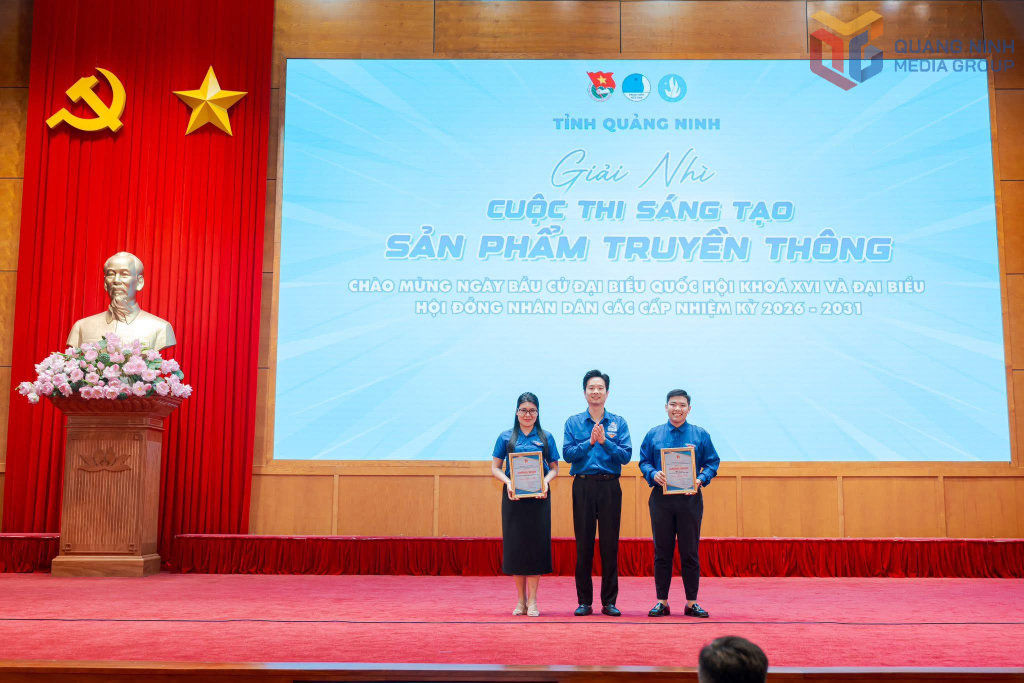 Phường Bãi Cháy có cán bộ đã xuất sắc đoạt giải tại Cuộc thi sáng tạo sản phẩm truyền thông số về tuyên truyền bầu cử đại biểu Quốc hội và đại biểu HĐND các cấp nhiệm kỳ 2026 - 2031. 