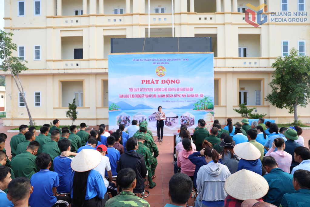 Quang cảnh lễ phát động đề án.
